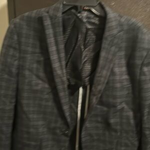 John Varvatos plaid sport coat